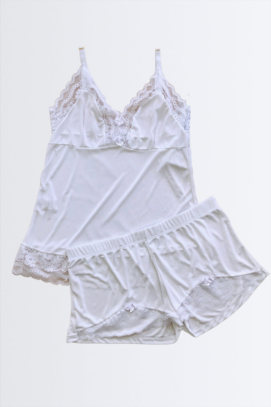01956 - Short Doll Sem Bojo com Renda - Nuance