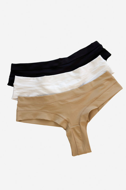 03853 - Kit Calcinha Fio de Pala Dupla e Ponto Aberto