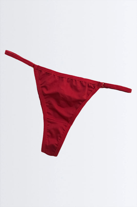 04105 - Calcinha String de Microfibra e Fio Duplo