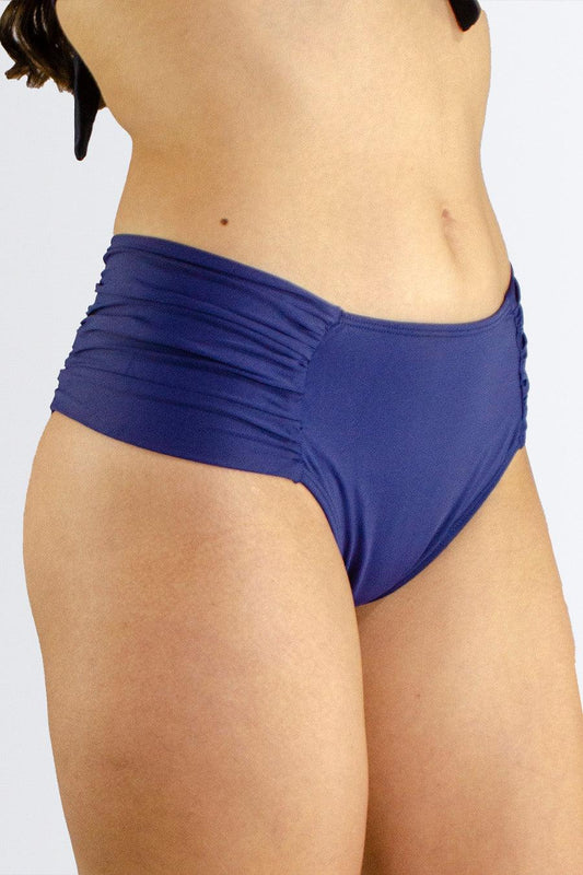 Calcinha Alta Drapeada - Nuance