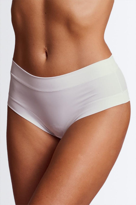 Calcinha Sem Elástico de Microfibra com Palas Duplas - Nuance
