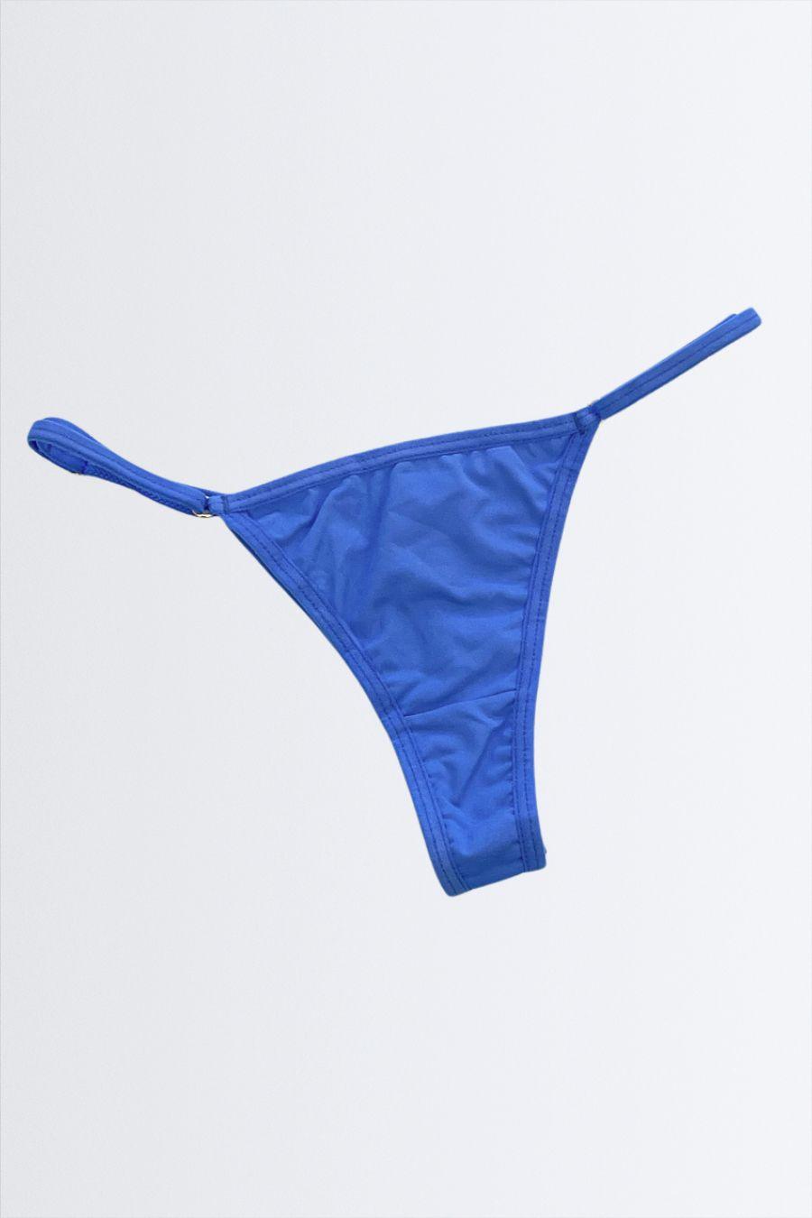 Calcinha String de Microfibra e Fio Duplo - Nuance