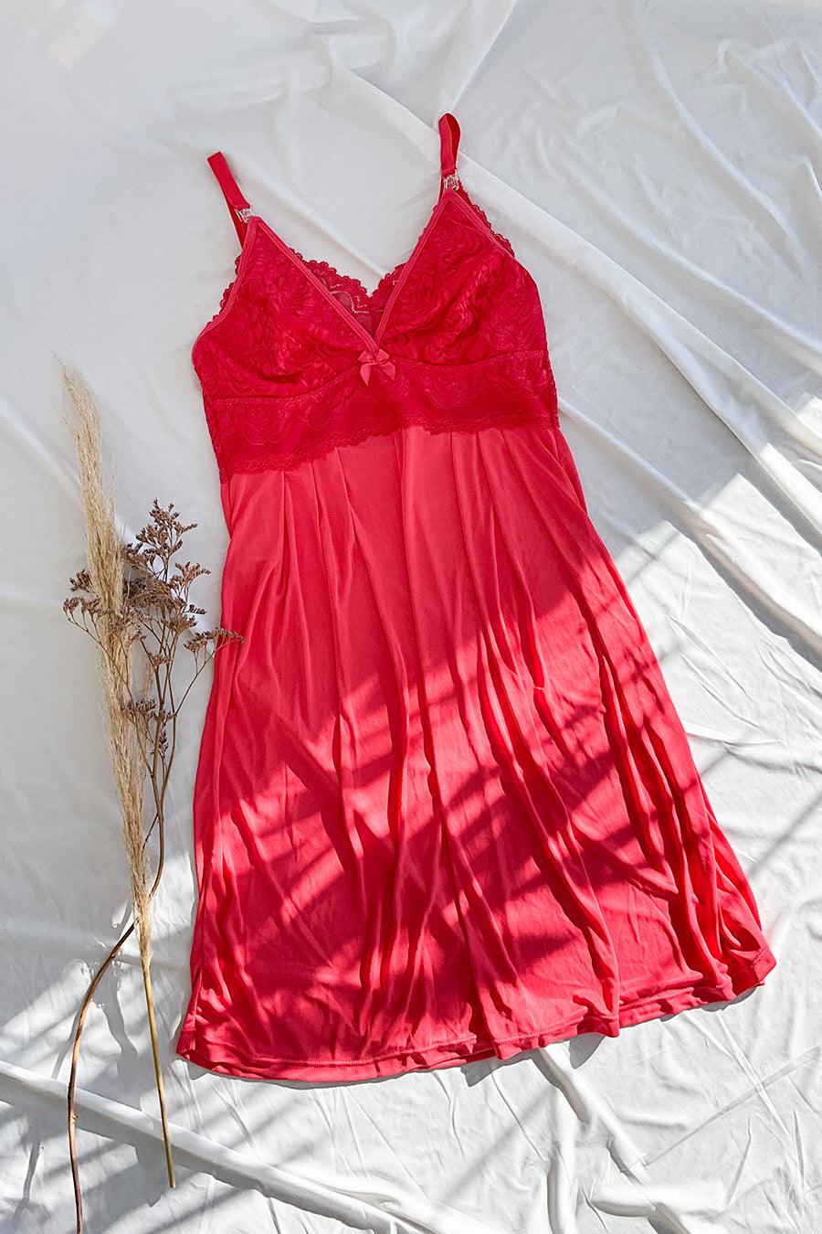 Camisola de Amamentação com Renda no Busto - Nuance