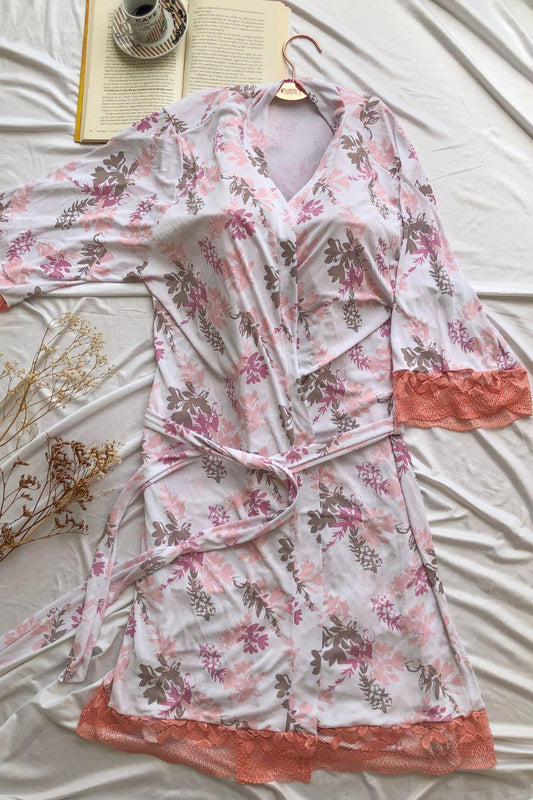 Robe com Renda - Nuance