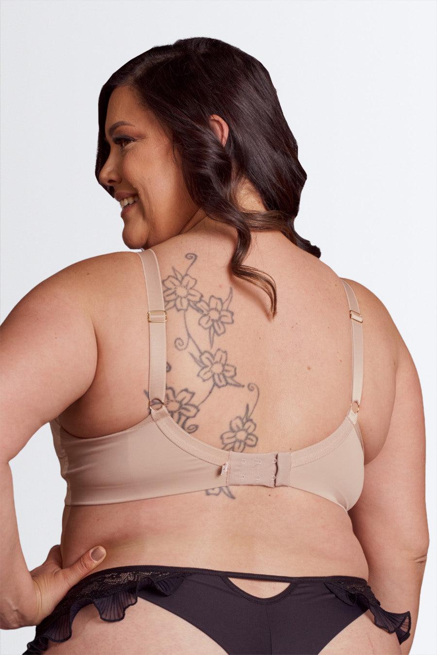 Soutien Plus Size com Base de Espuma de Cotton - Nuance
