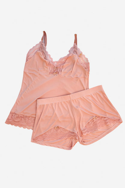 01956 - Short Doll Sem Bojo com Renda