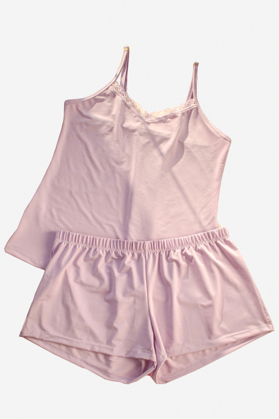 02986 – Short Doll com Renda em Tecido Leve – Linha Noite
