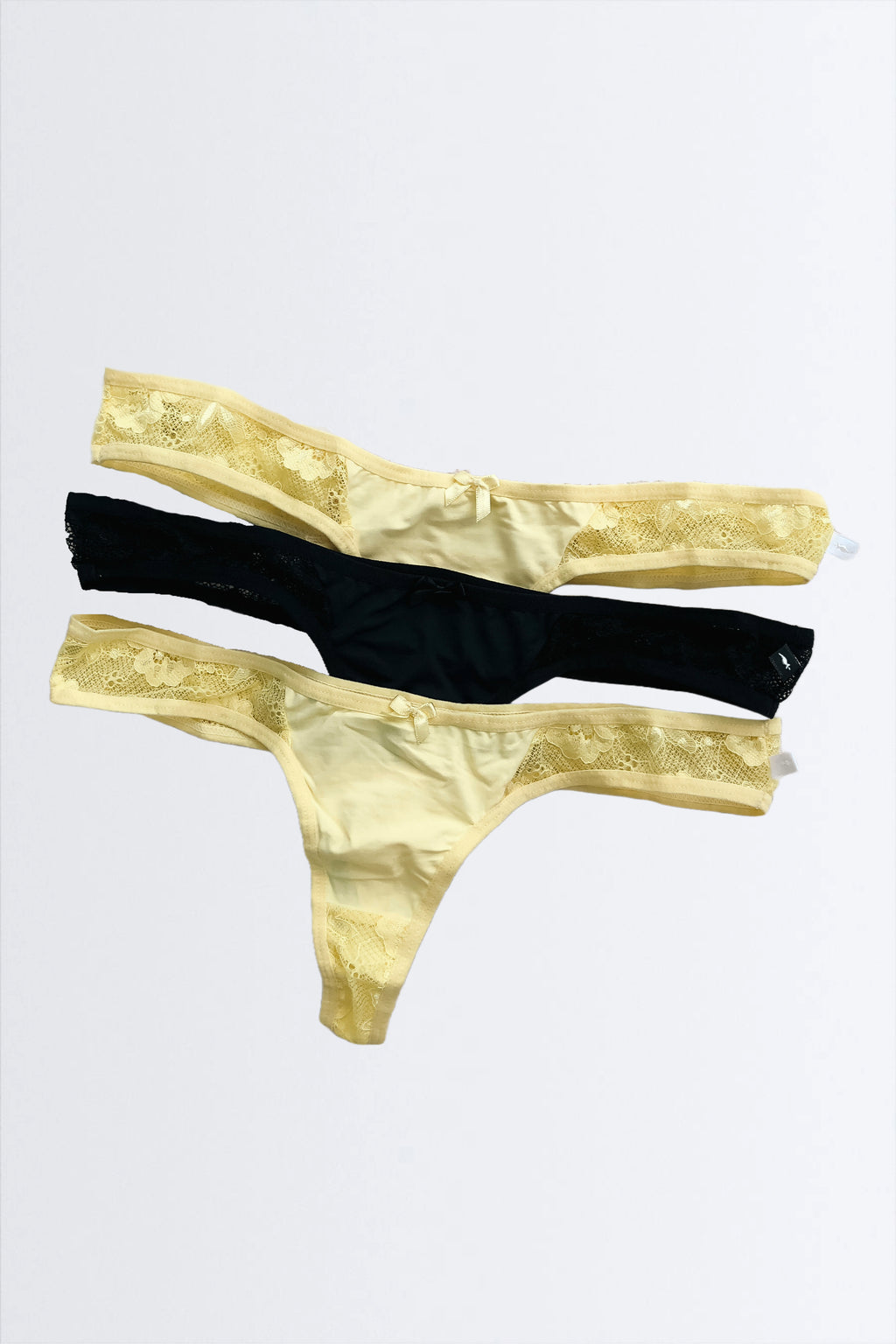 03371 - Kit 3 Calcinha de Renda fio Duplo