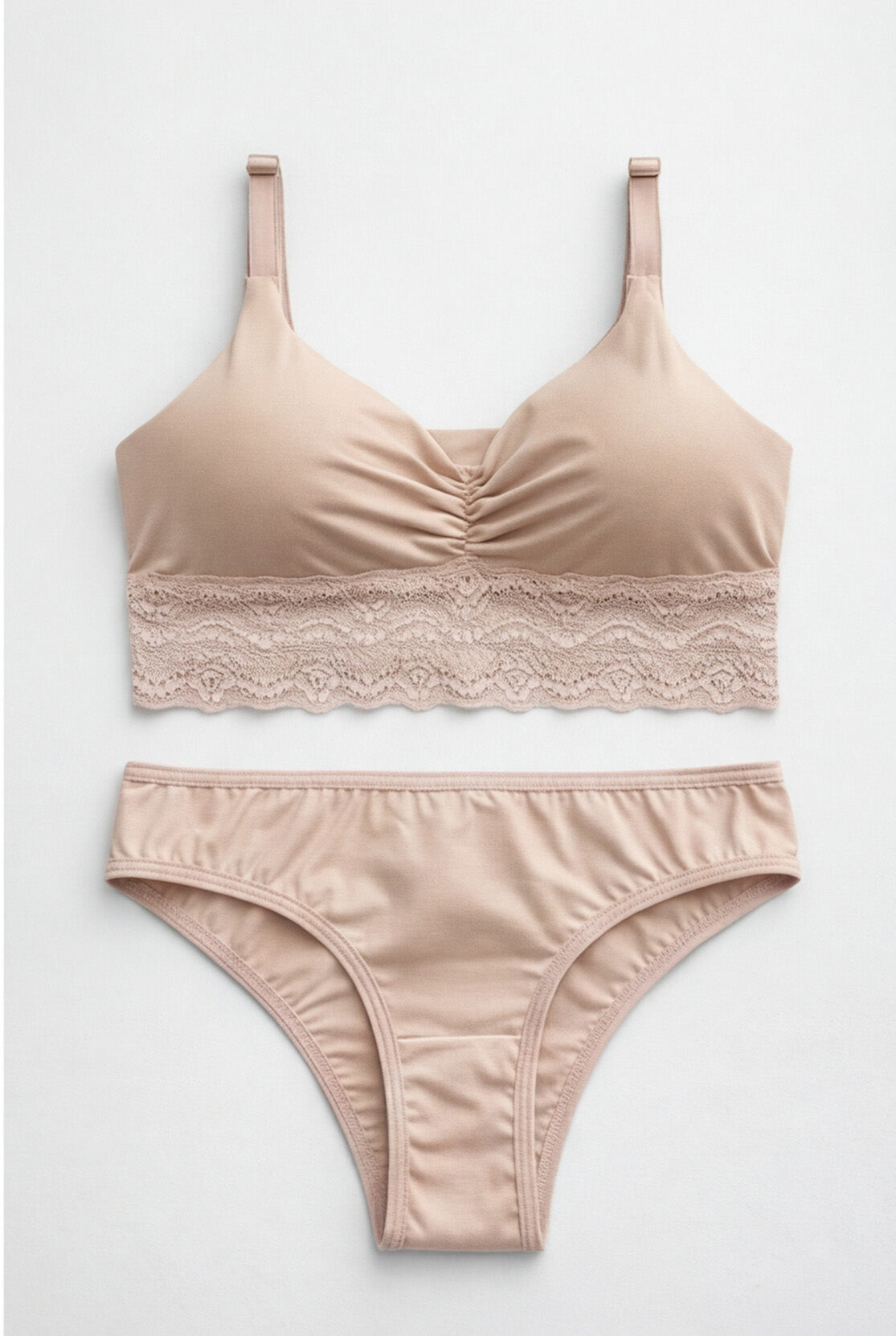 03437 - Conjunto Sutiã com Bojo Removível e Calcinha Biquíni