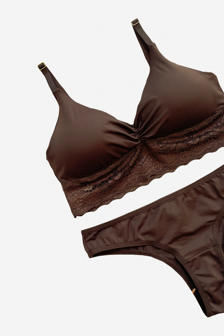 03437 - Sutiã com Bojo Removível e Calcinha Biquíni