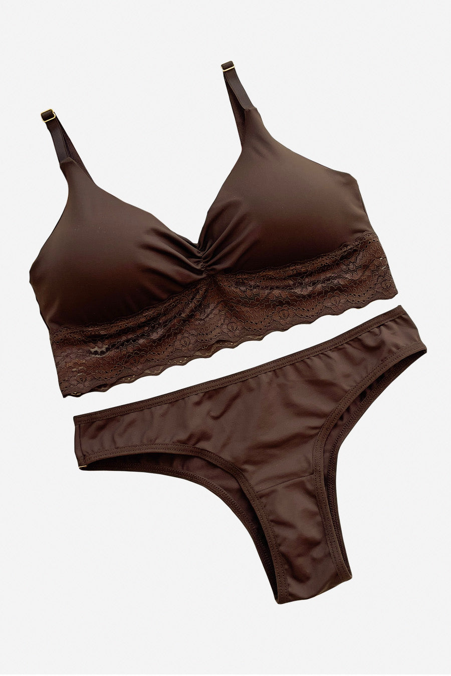 03437 - Sutiã com Bojo Removível e Calcinha Biquíni