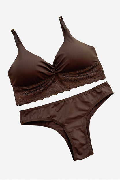 03437 - Sutiã com Bojo Removível e Calcinha Biquíni