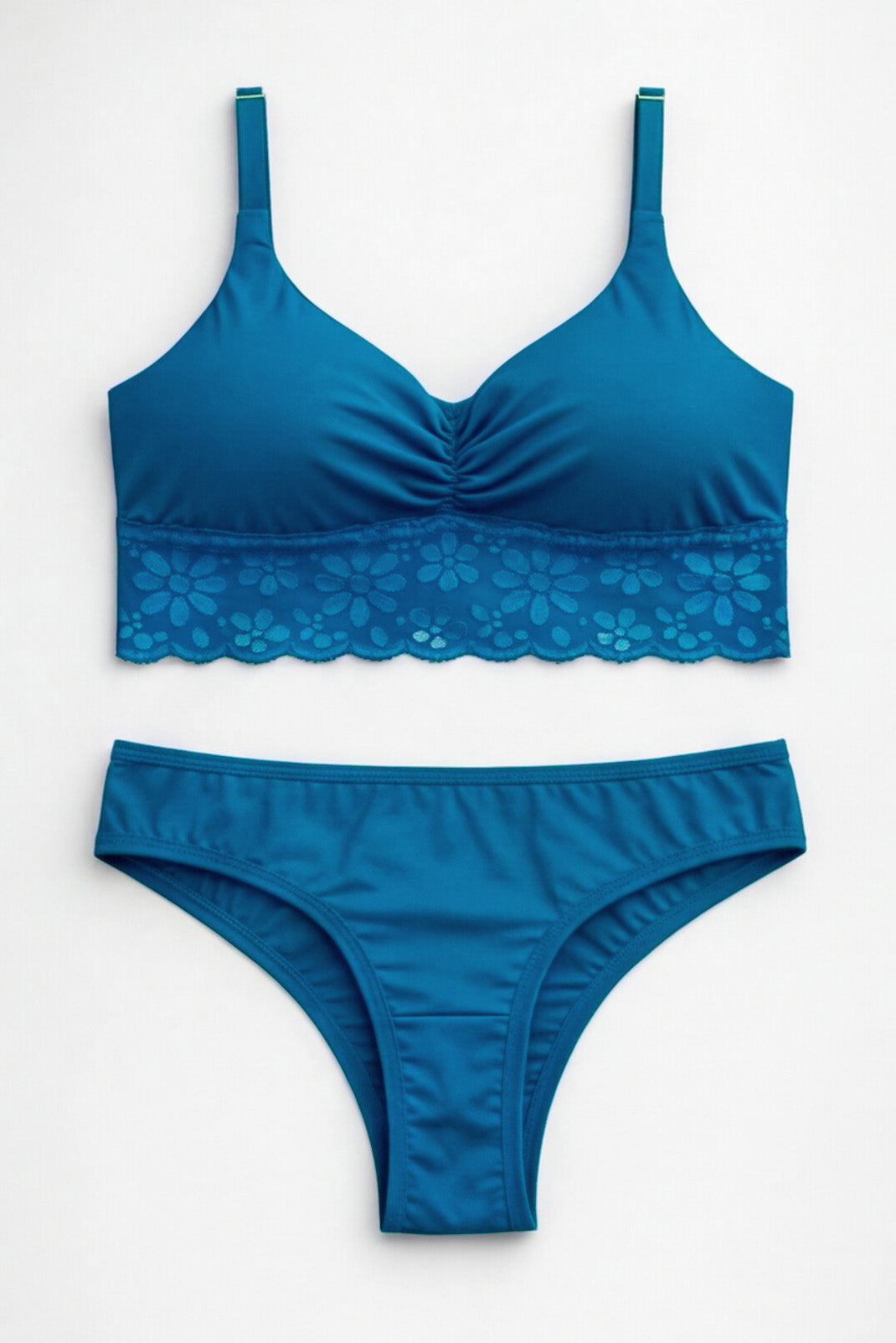 03437 - Conjunto Sutiã com Bojo Removível e Calcinha Biquíni