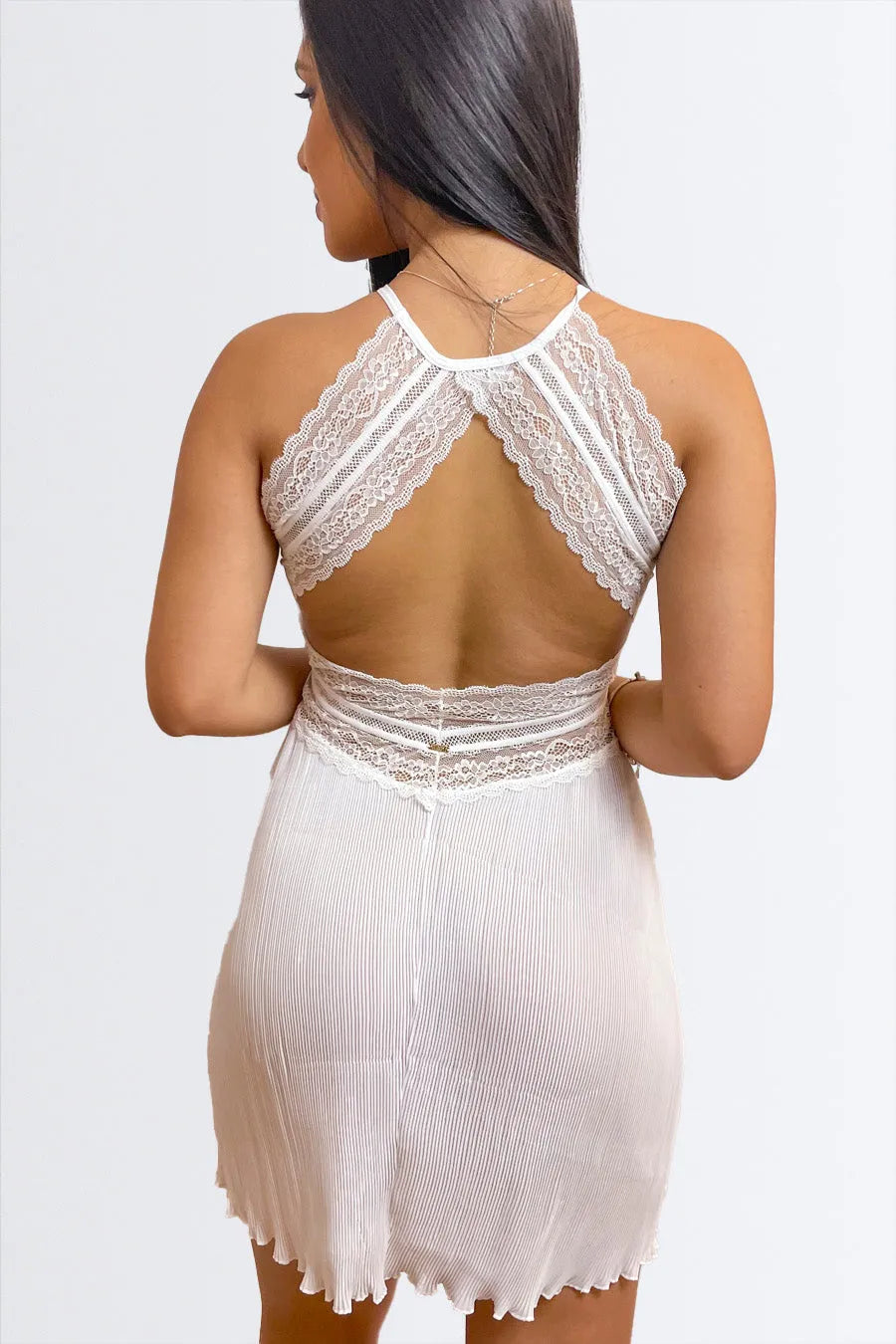 03478 - Camisola com bojo e calcinha string - Nuance