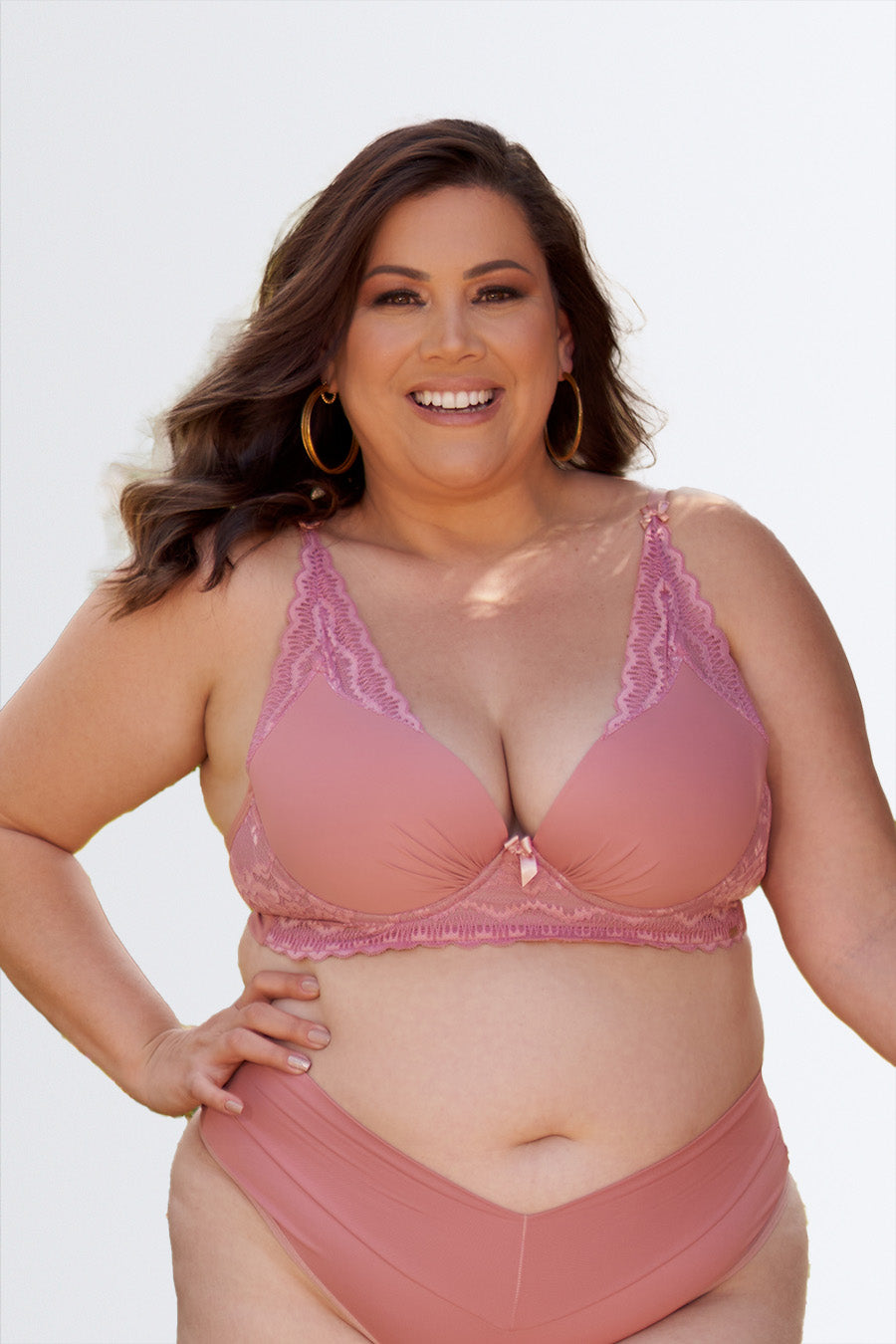 03491 - Soutien Plus Size com Renda