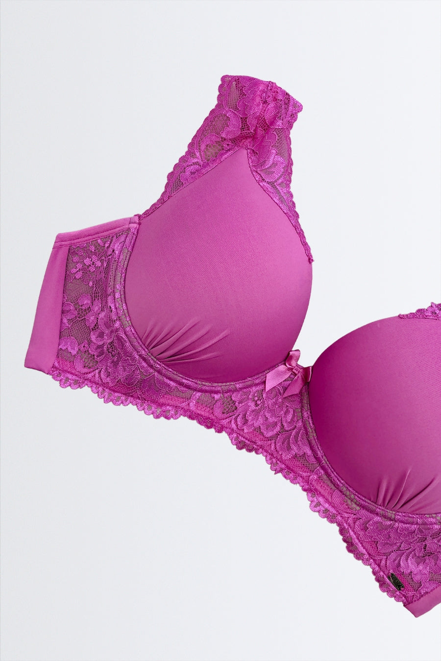 03491 - Soutien Plus Size com Renda - Nuance