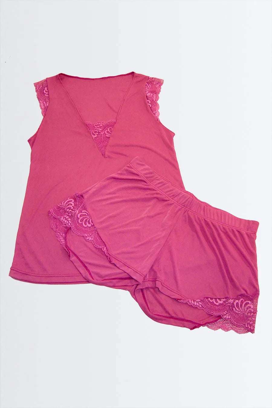 03504 - Short Doll com renda - Nuance