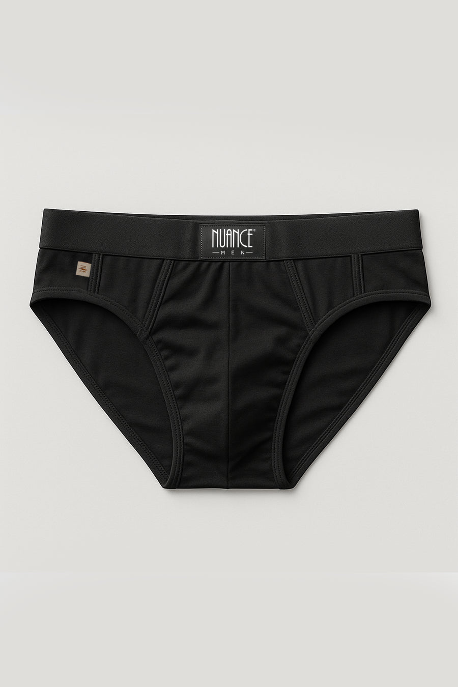 03528 - Cueca Slip de Cotton com Elástico Personalizado