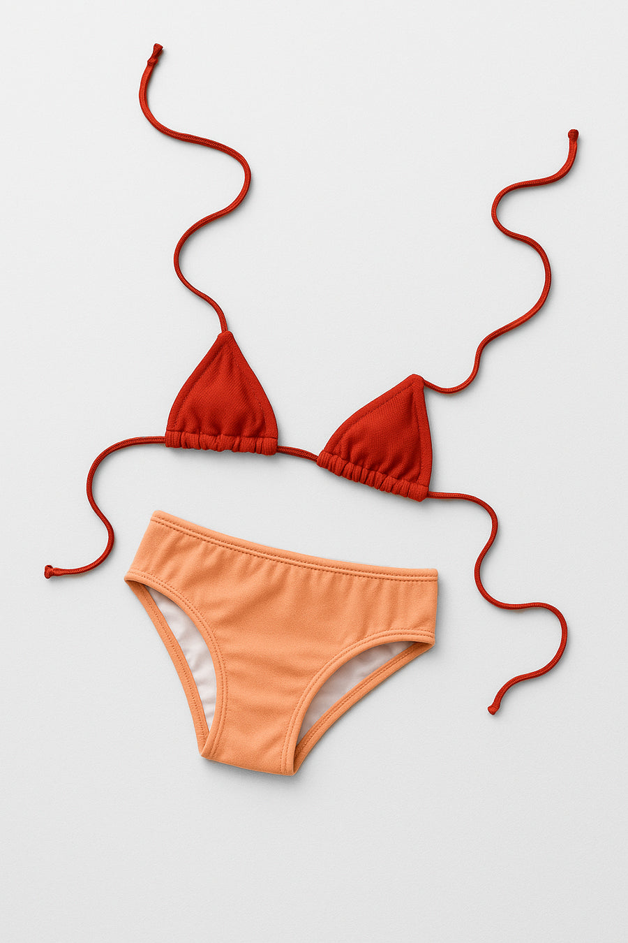 03575 - Biquíni Infantil Cortininha e Calcinha Básica