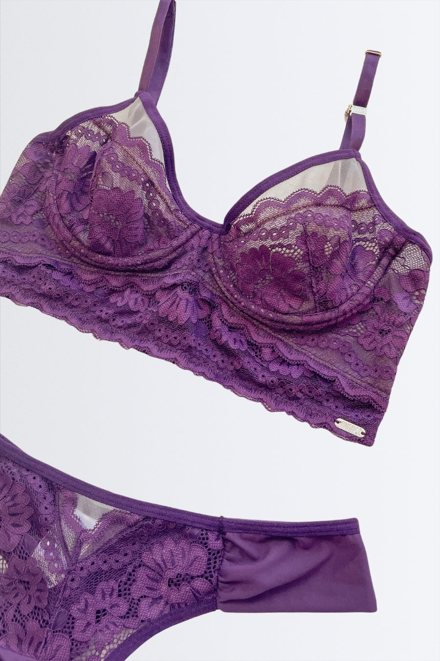 03618 - Cropped Transparente e Calcinha Biquíni - Nuance