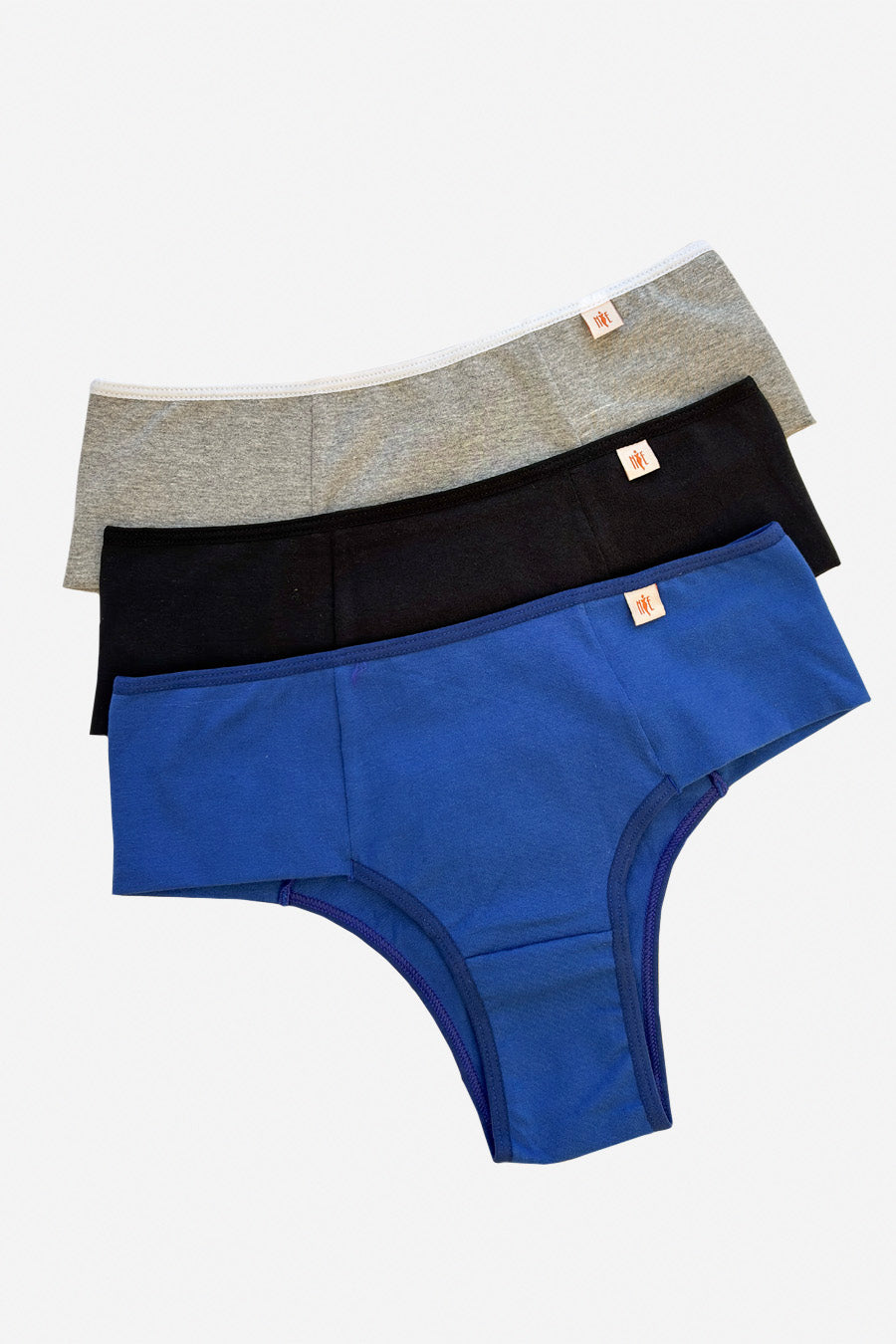 03639 - Kit de 3 Calcinhas de Cotton