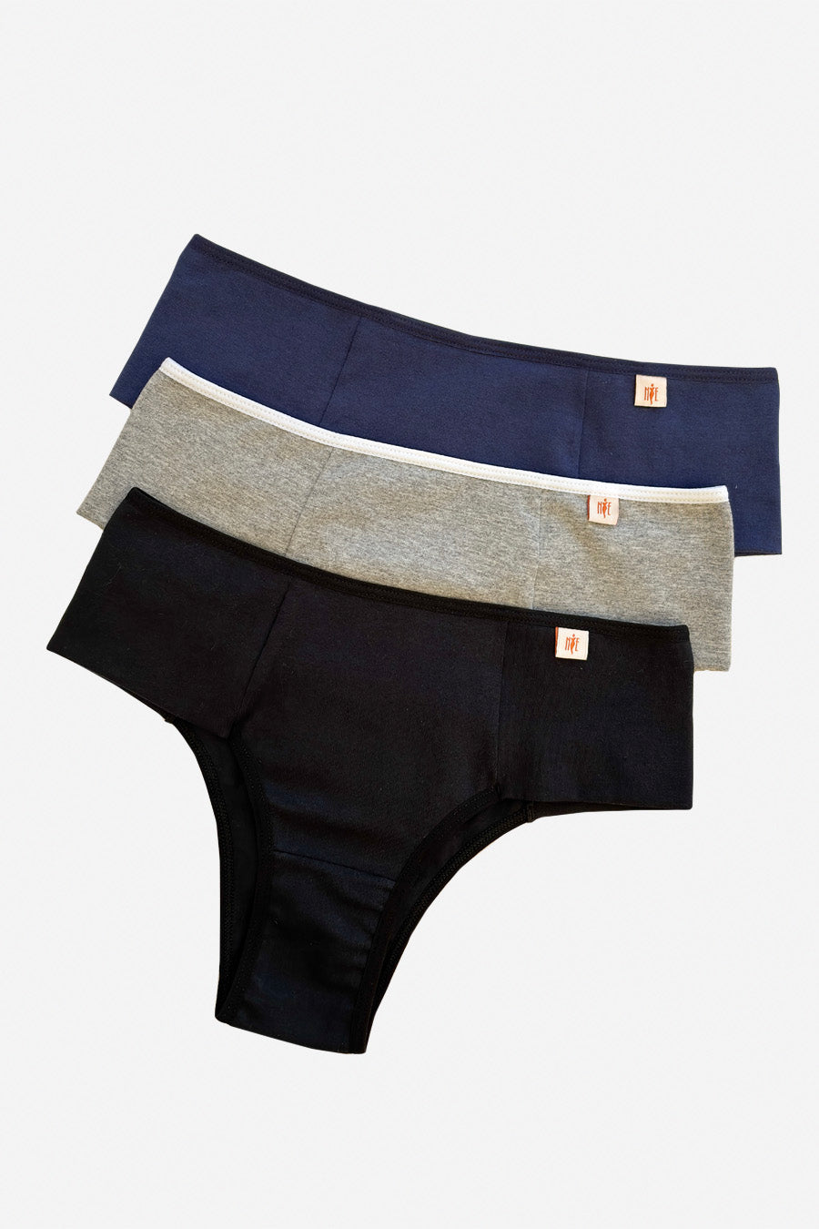 03639 - Kit de 3 Calcinhas de Cotton