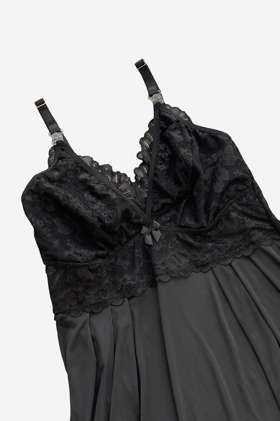 03663 - Camisola de Amamentação com Renda no Busto