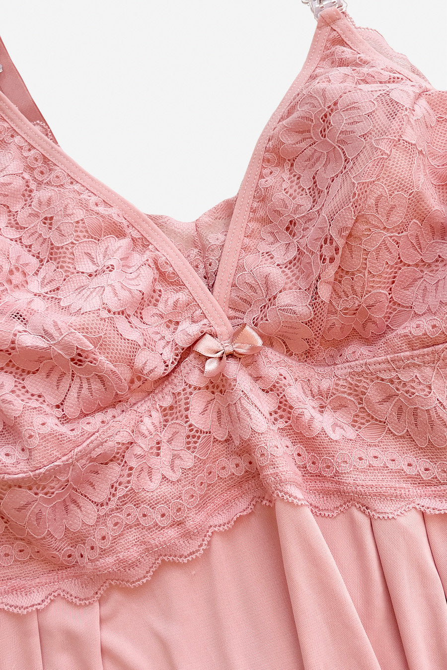 03663 - Camisola de Amamentação com Renda no Busto