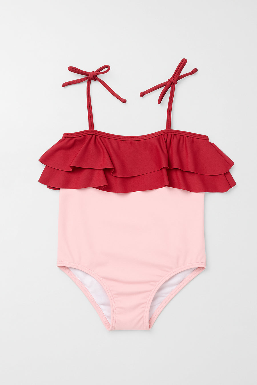 03808 - BW Maiô Infantil com Babados