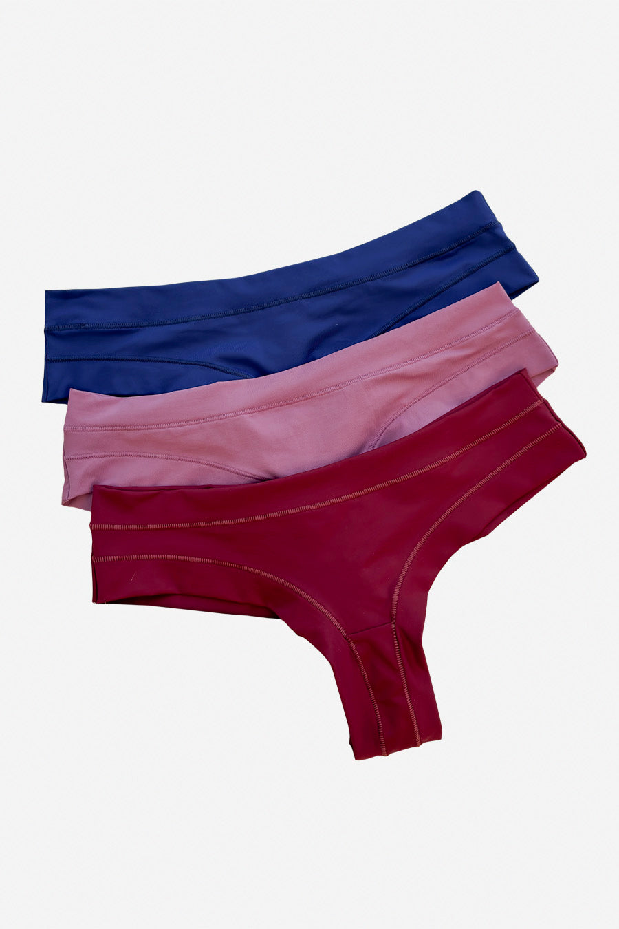 03853 - Kit Calcinha Fio de Pala Dupla e Ponto Aberto