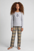 03967 - Pijama Longo Canelado