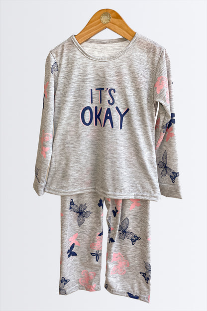 04045 - Pijama Longo Infantil Feminino - Nuance