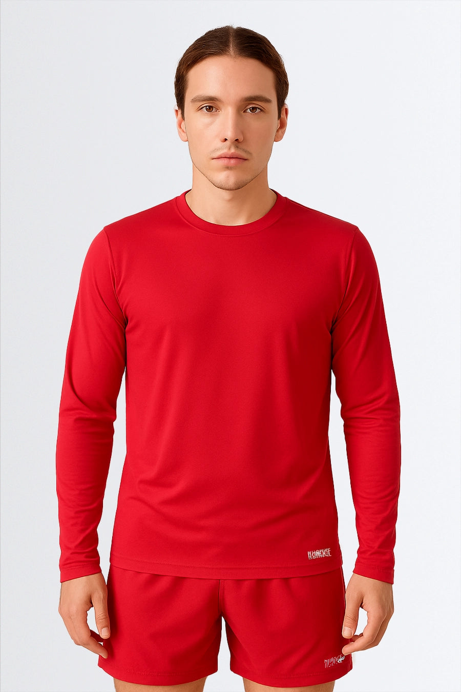 04058 - Camiseta Masculina de Dry Fit de Manga Longa