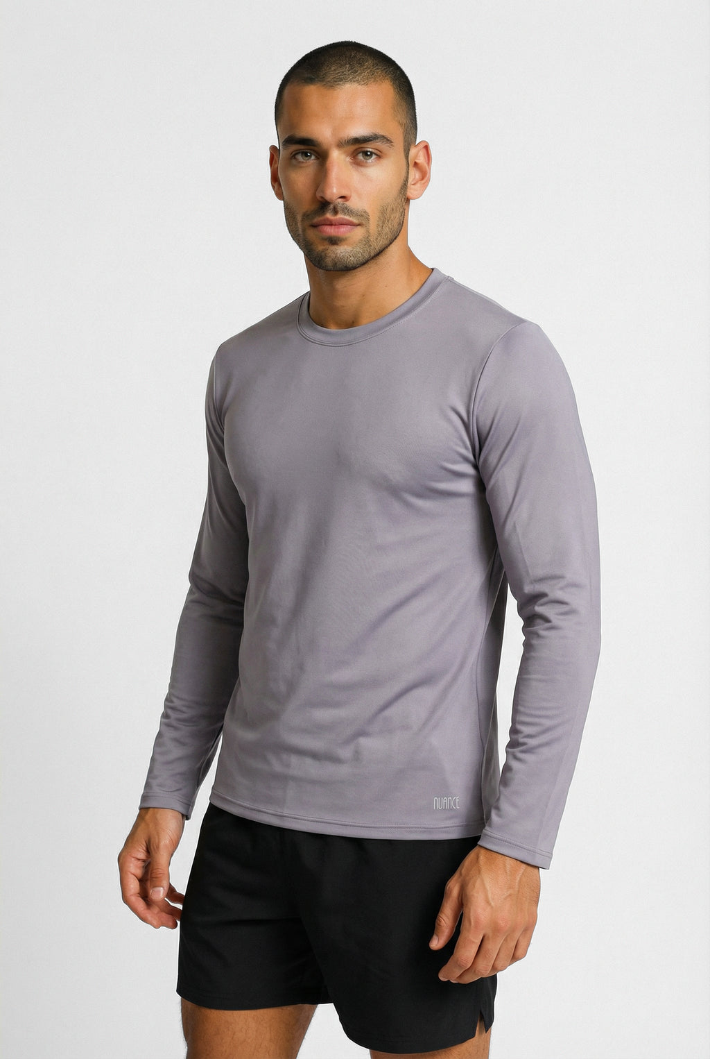04058 – Camiseta Masculina Dry Fit Manga Longa com Alta Respirabilidade