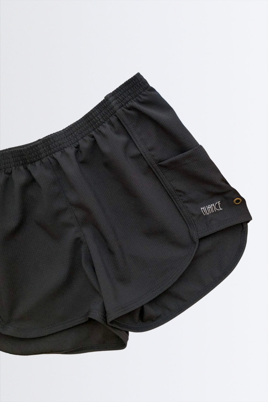 04264 - Short de Tactel Feminino Trabalhado - Nuance