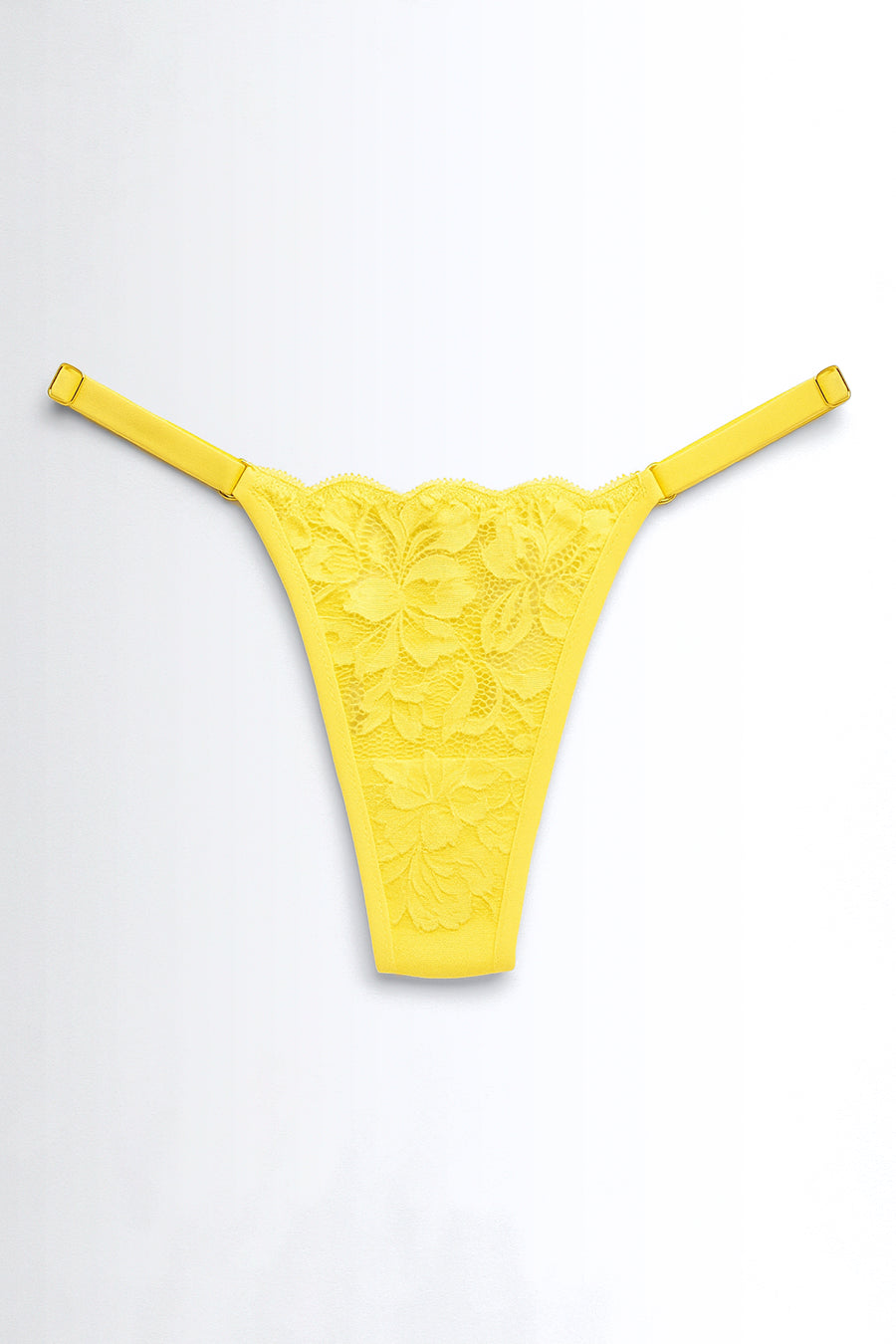 04267 - Calcinha String em Microfibra e Renda