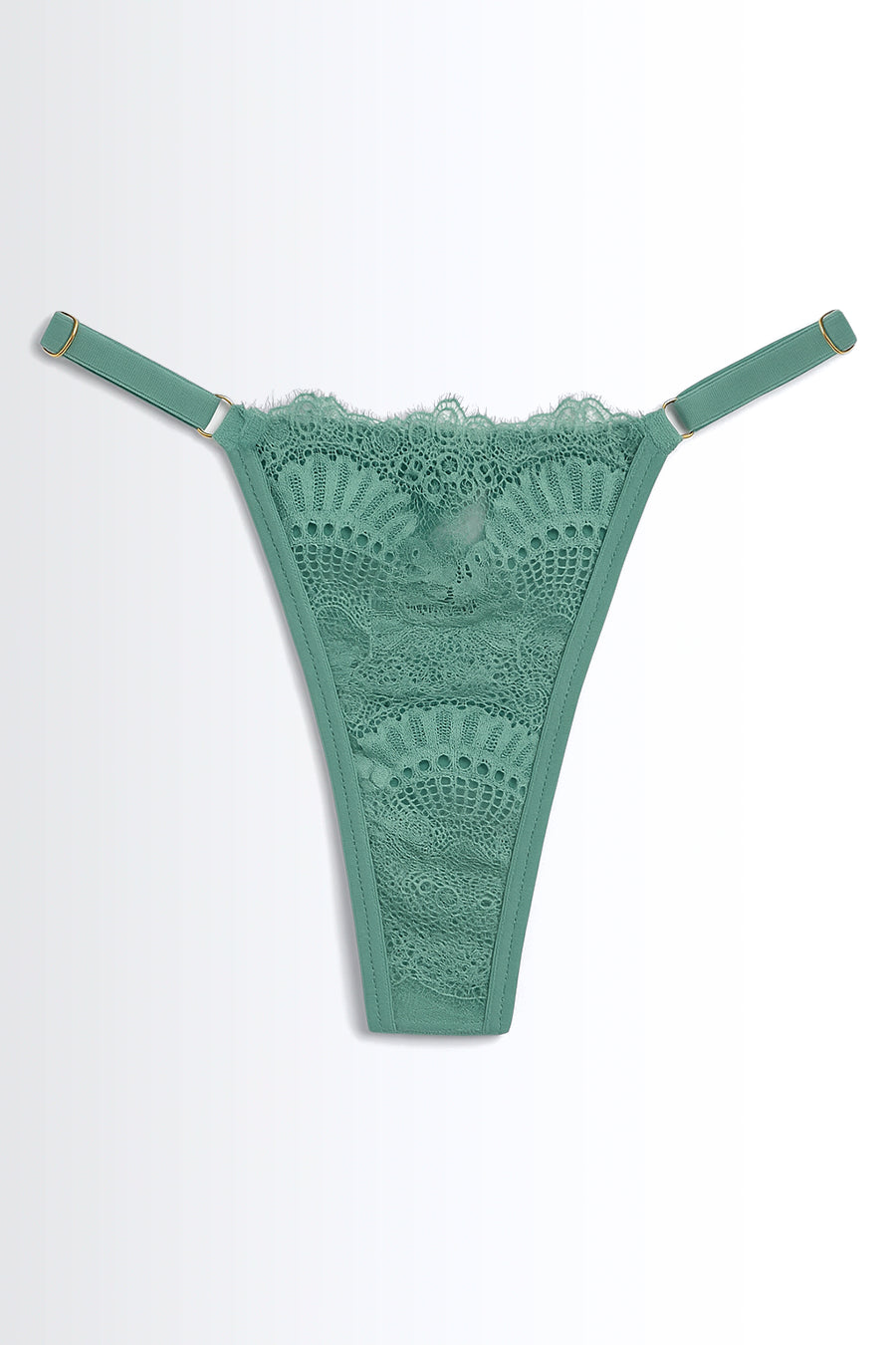 04267 - Calcinha String em Microfibra e Renda