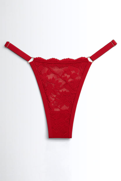 04267 - Calcinha String em Microfibra e Renda