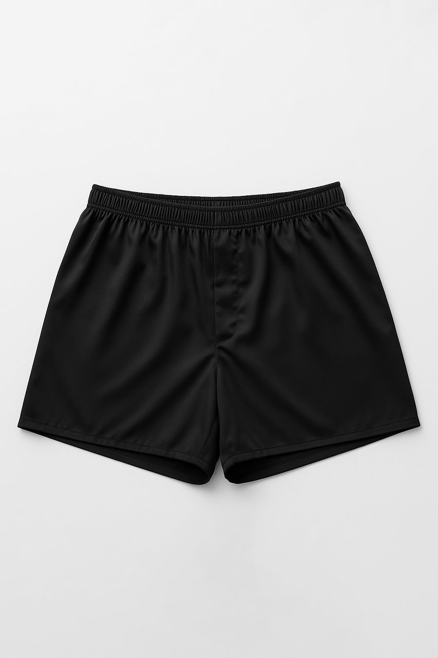 04306 - Samba Canção em Gloss Spam com Abertura Frontal Falsa e Cós de Elástico Rebatido