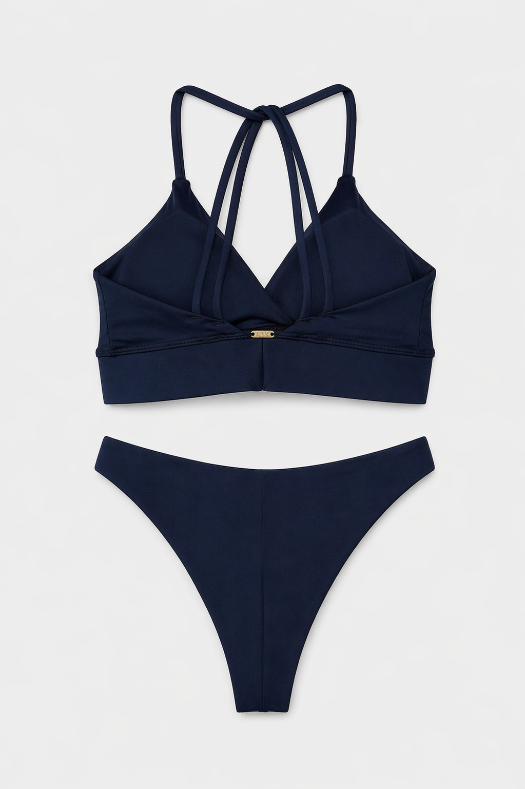 04325 – Conjunto Aryel em Microfibra com Top Transpassado e Bojo Removível