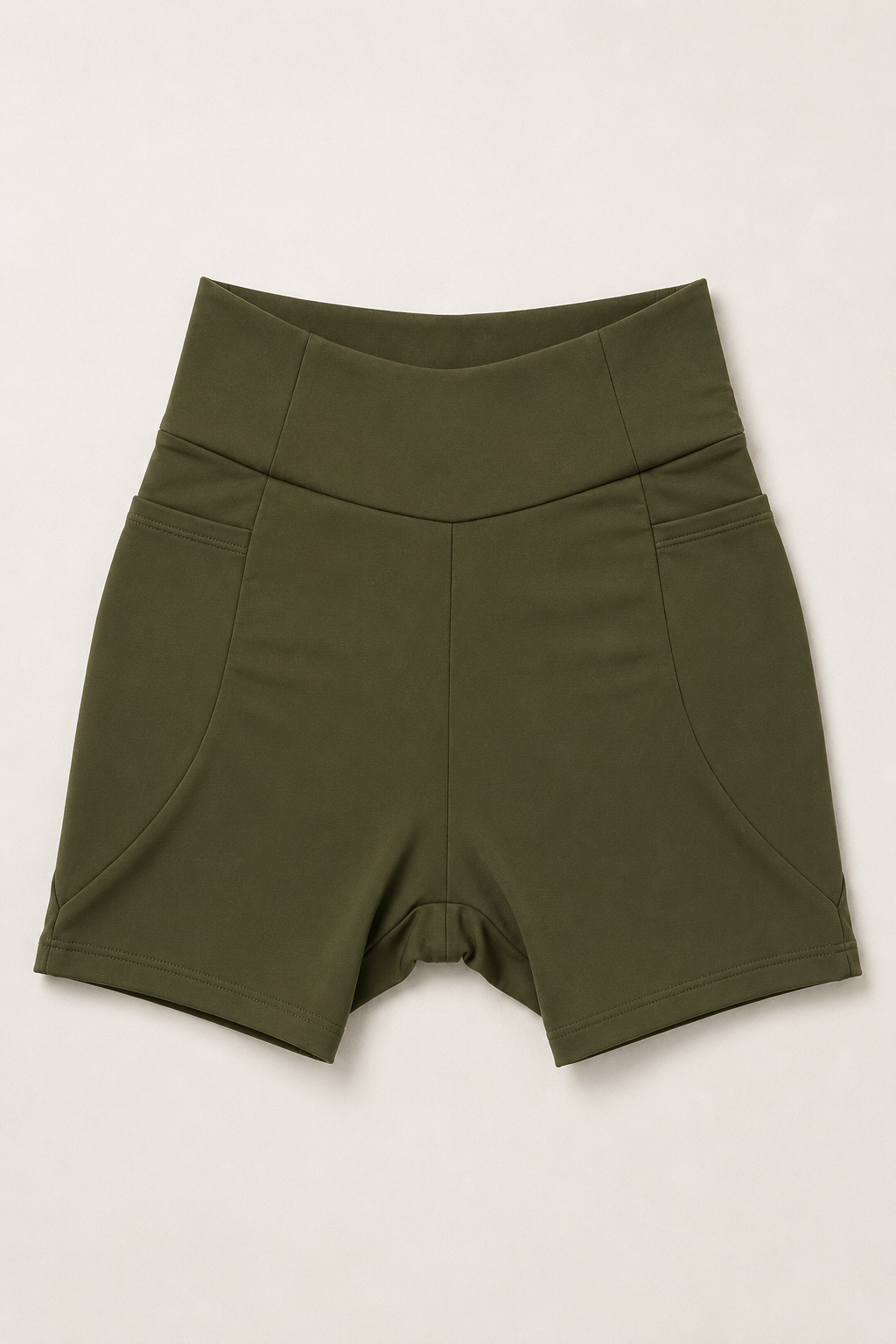 04346 – Short Fitness Savana em Microfibra de Poliamida com Bolsos Laterais