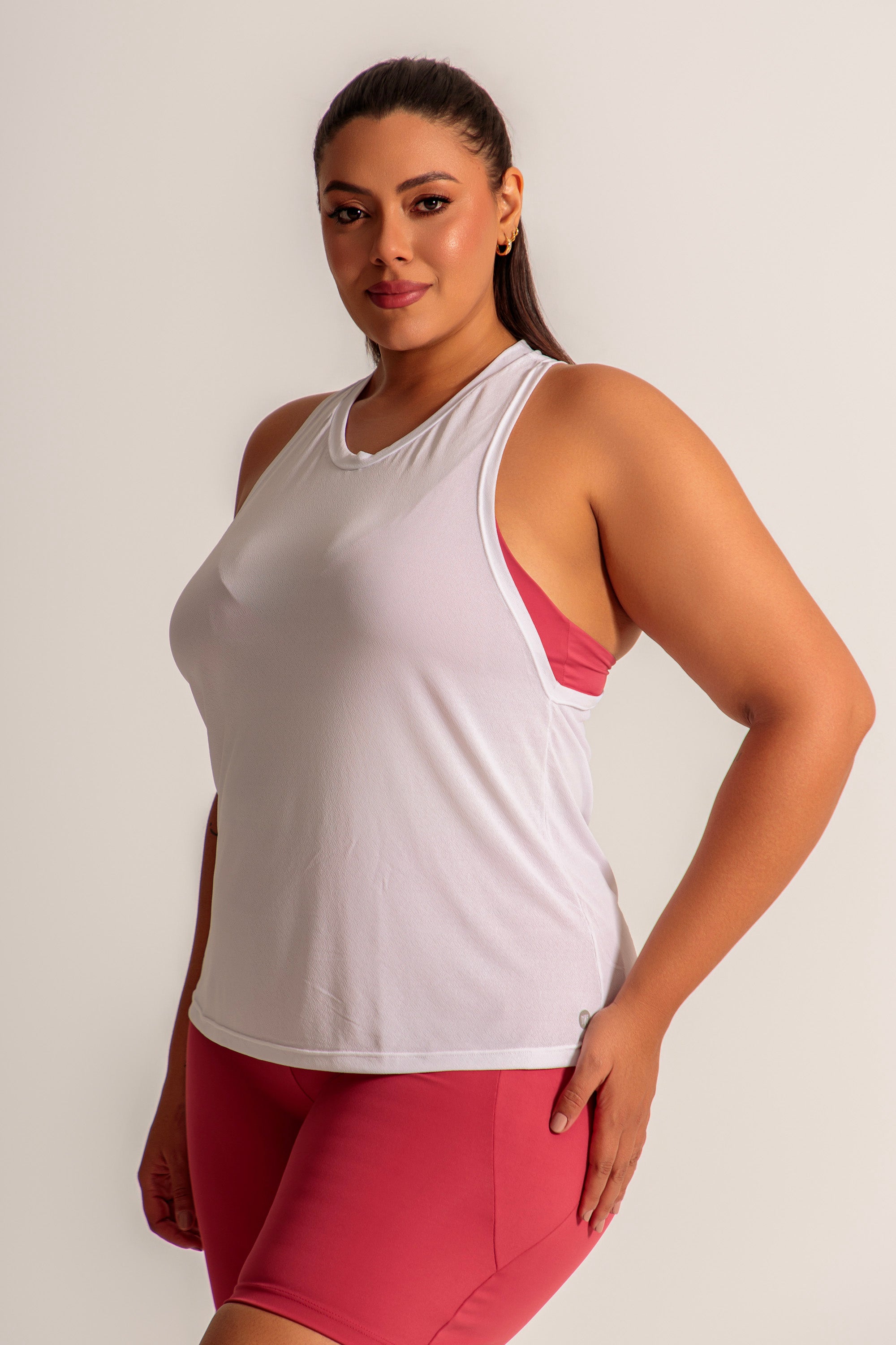 04355 – Regata Fitness Savana em Crepe de Poliamida com Modelagem Nadador