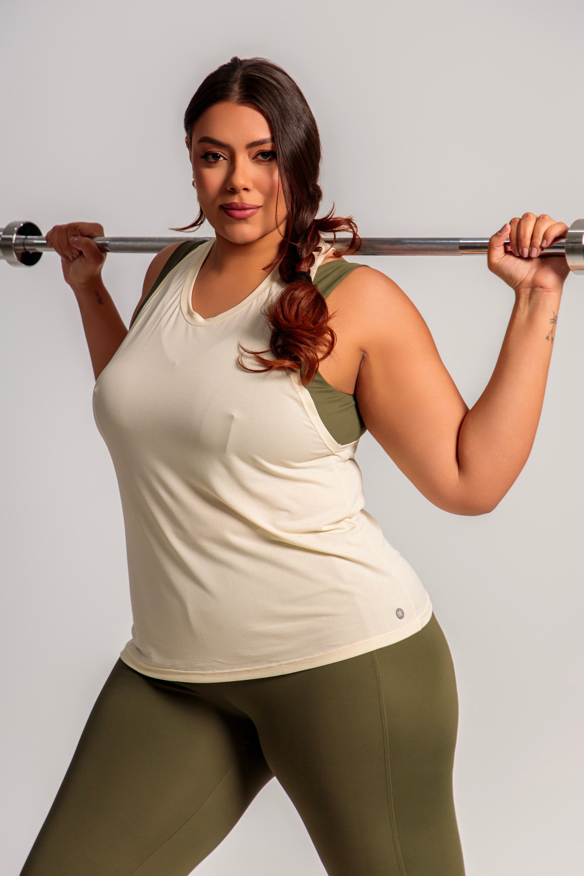 04355 – Regata Fitness Savana em Crepe de Poliamida com Modelagem Nadador