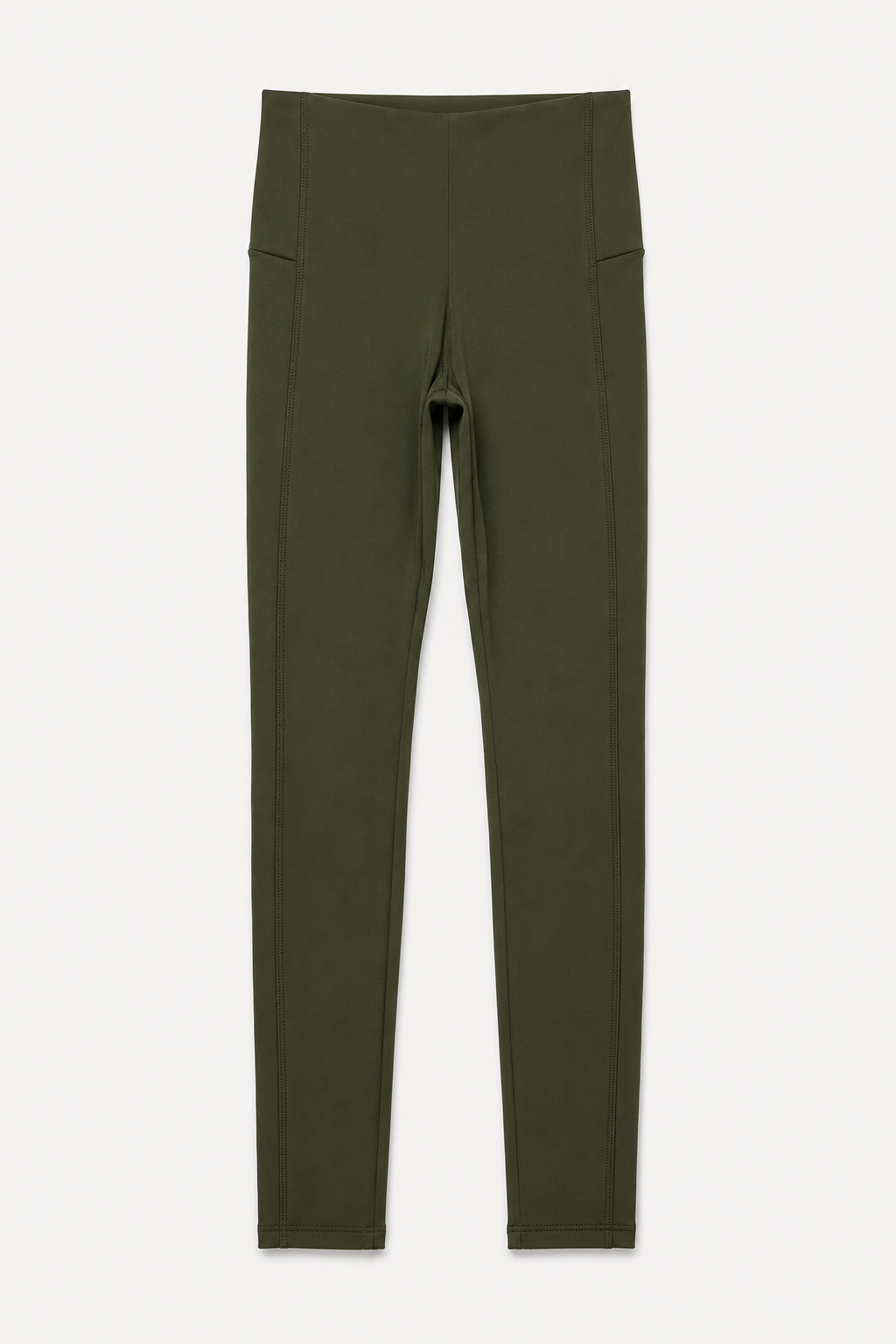 04356 – Calça Legging Lotus em Microfibra de Poliamida com Bolsos no Cós