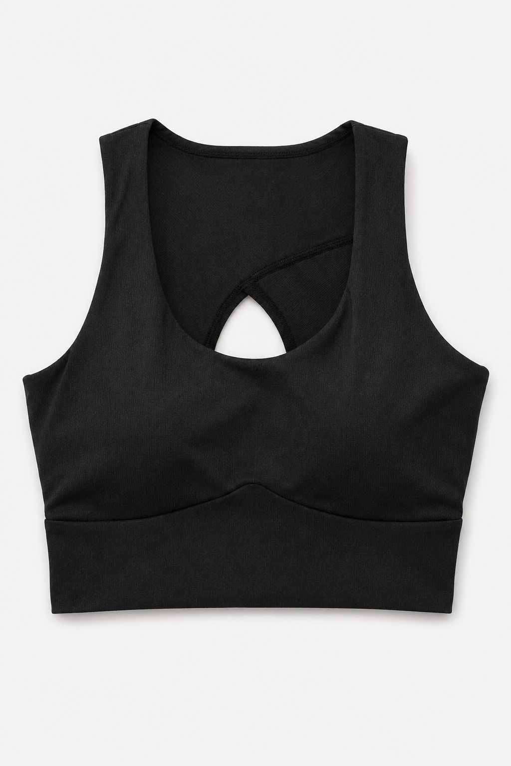 04363 – Top Fitness Cacau 1 em Malha Cotelê com Pala Anatômica