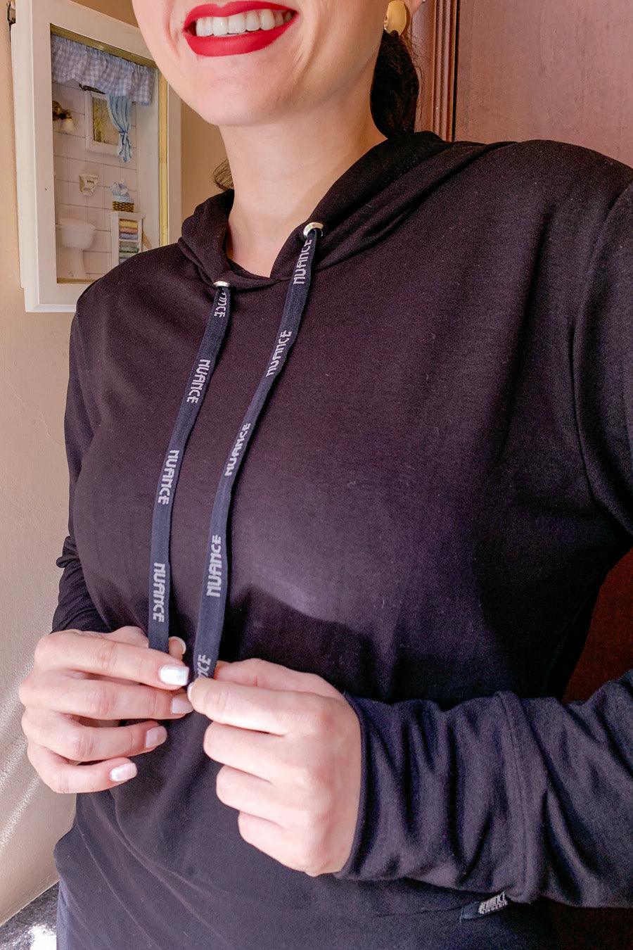 Blusa Cropped de Moletinho - Nuance