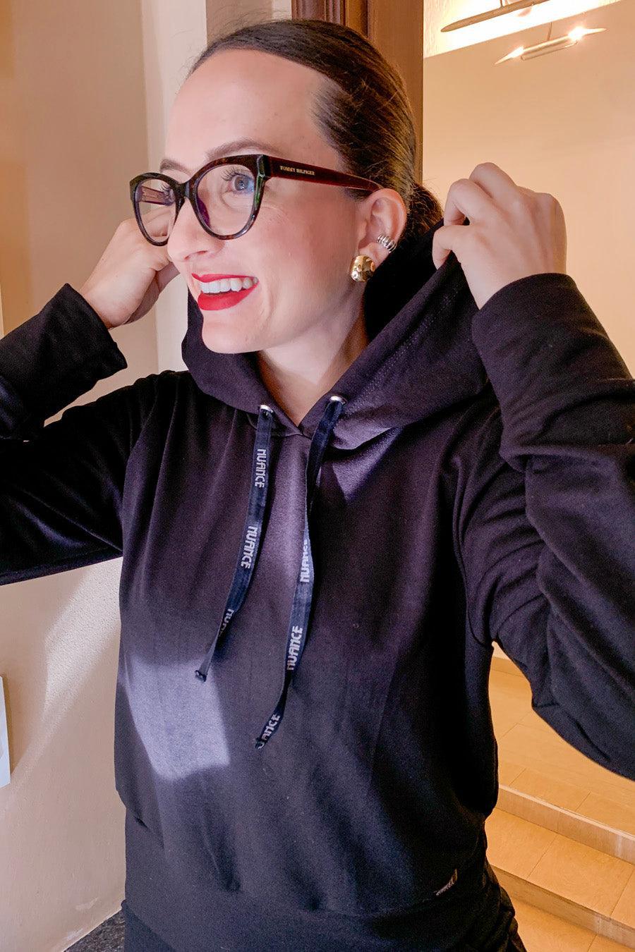 Blusa Cropped de Moletinho - Nuance