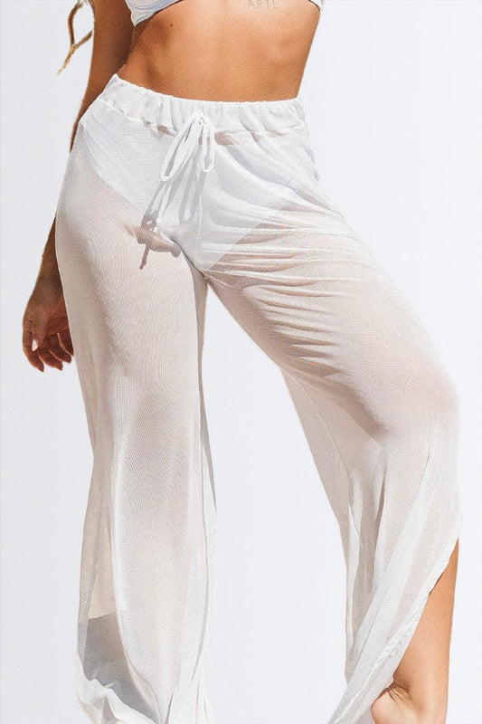 Calça de Tule Saída de Praia - Nuance