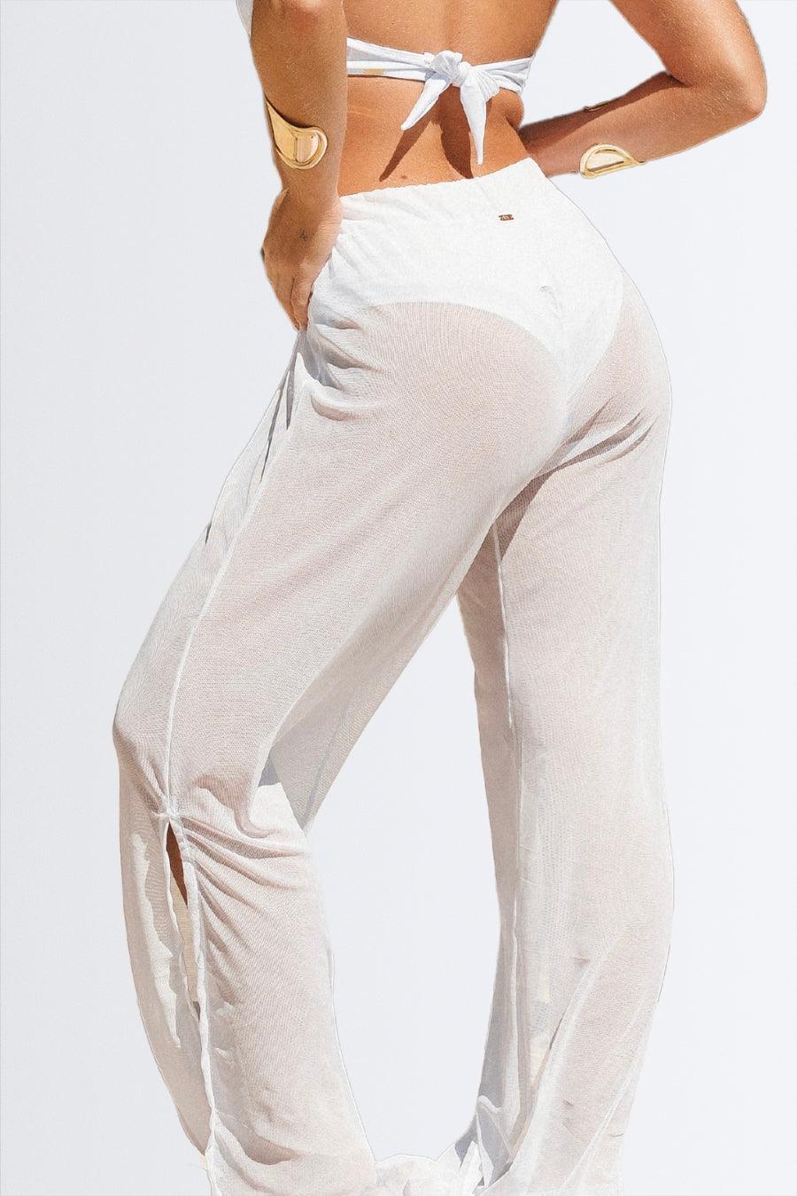 Calça de Tule Saída de Praia - Nuance