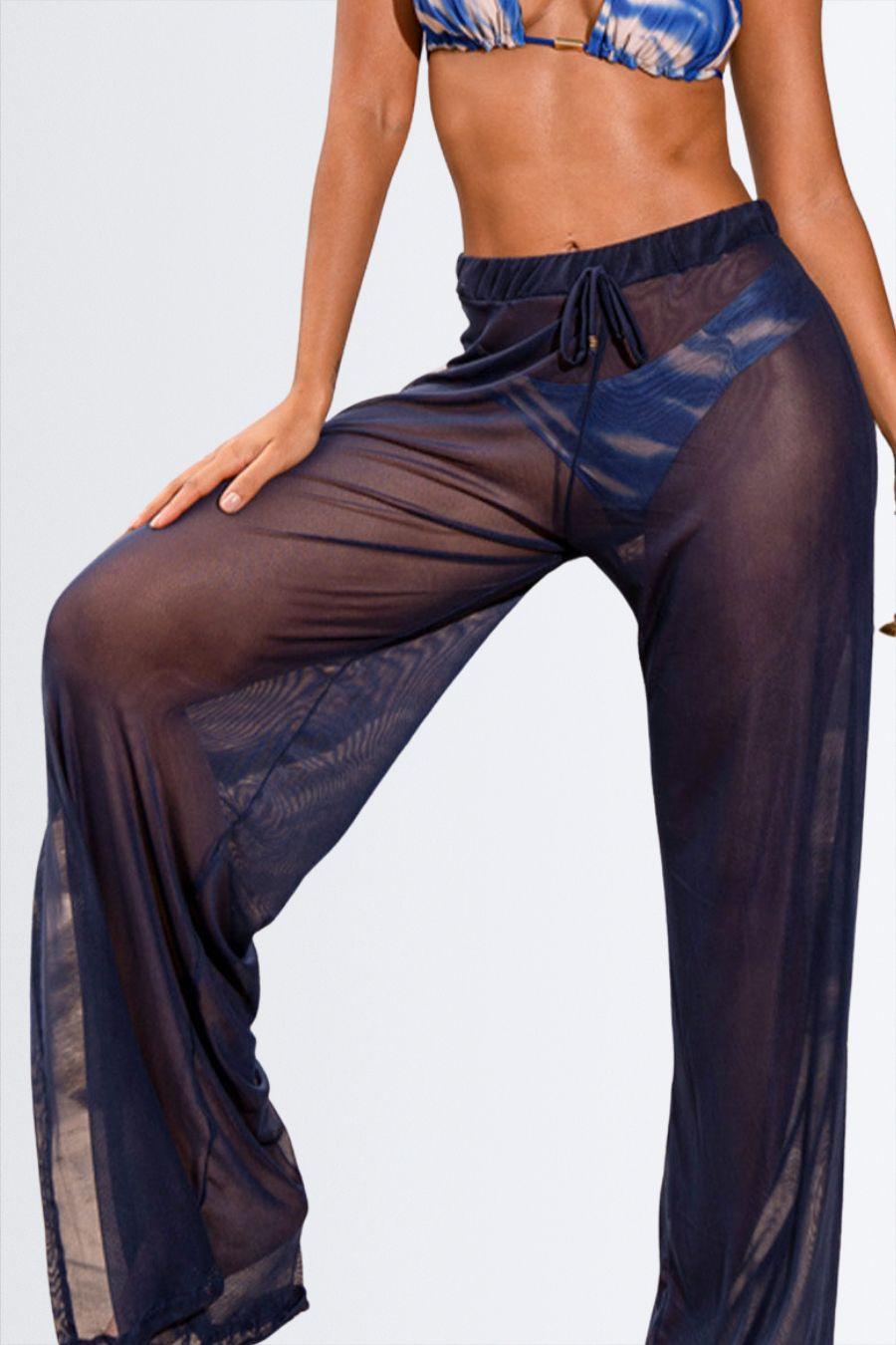 Calça de Tule Saída de Praia - Nuance